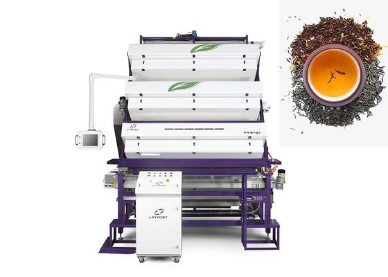 Interacción de la visualización de Rate Tea Colour Sorter Intelligent del daño bajo