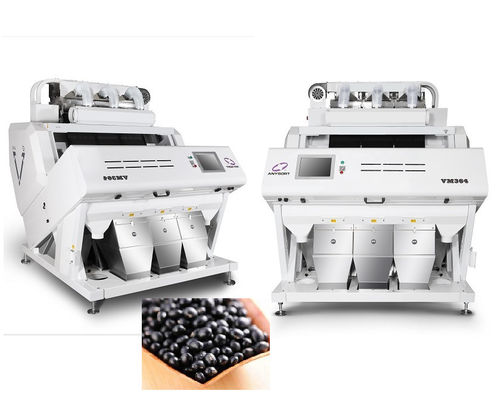 Sistema óptico de Bean Color Sorter LED de la semilla de la soja del negro de Anysort