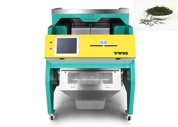 Tecnología interactiva baja de Rate Tea Color Sorting Machine AI del daño